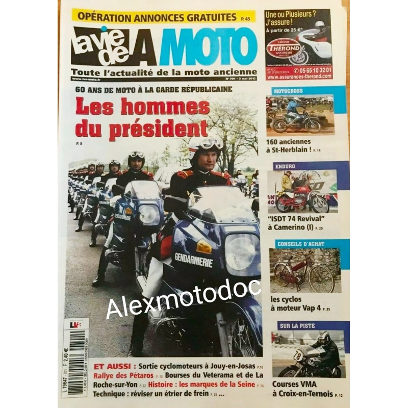 la vie de la moto n° 701